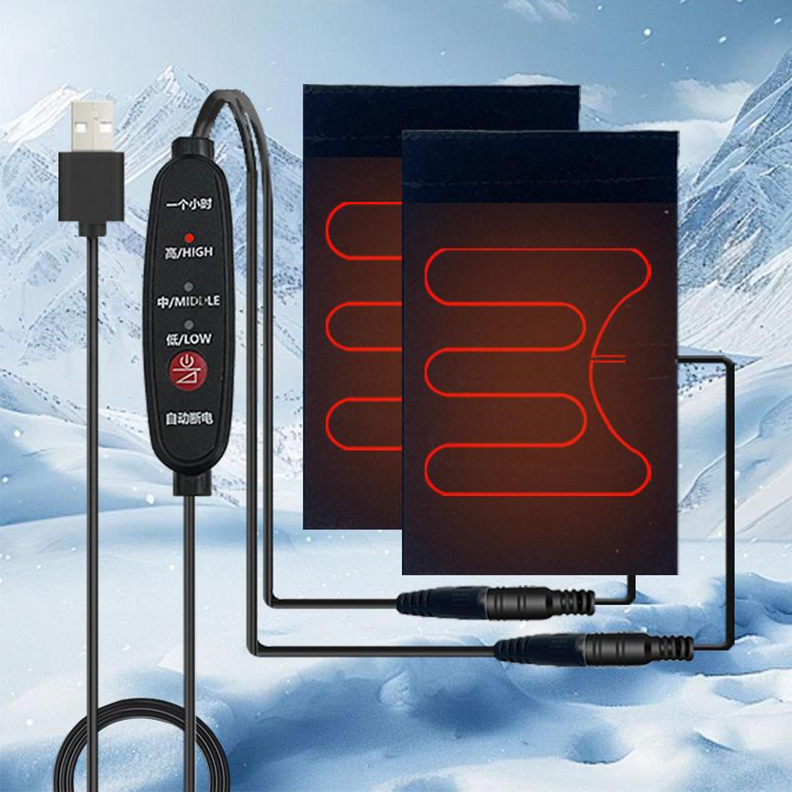 Cycling Heat Gear - Isıtmalı Gidon Tutacağı 5V Motosiklet Isıtmalı