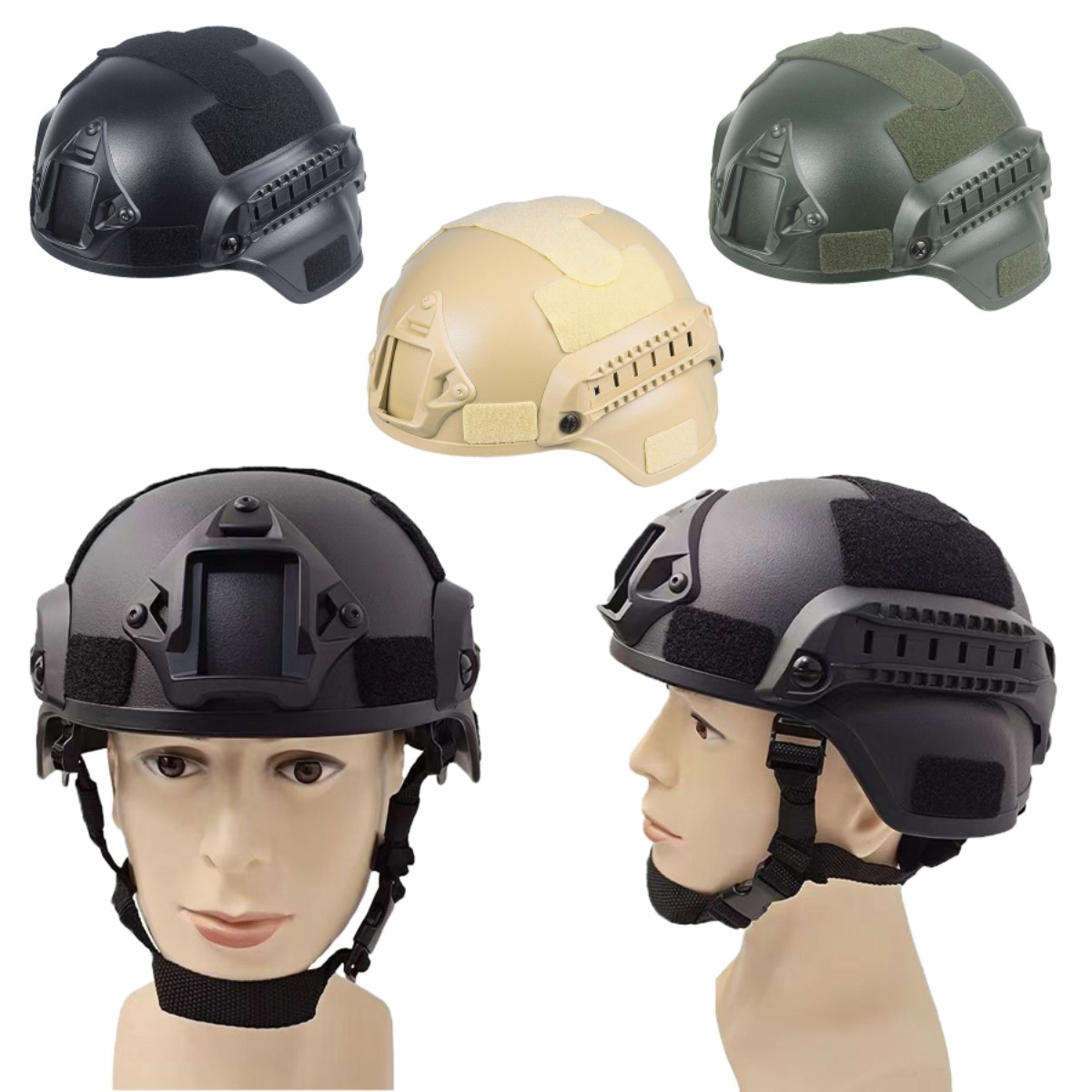 Cycling Gear And Equipment - Taktik MICH2000 Softair MH Taktik Kask