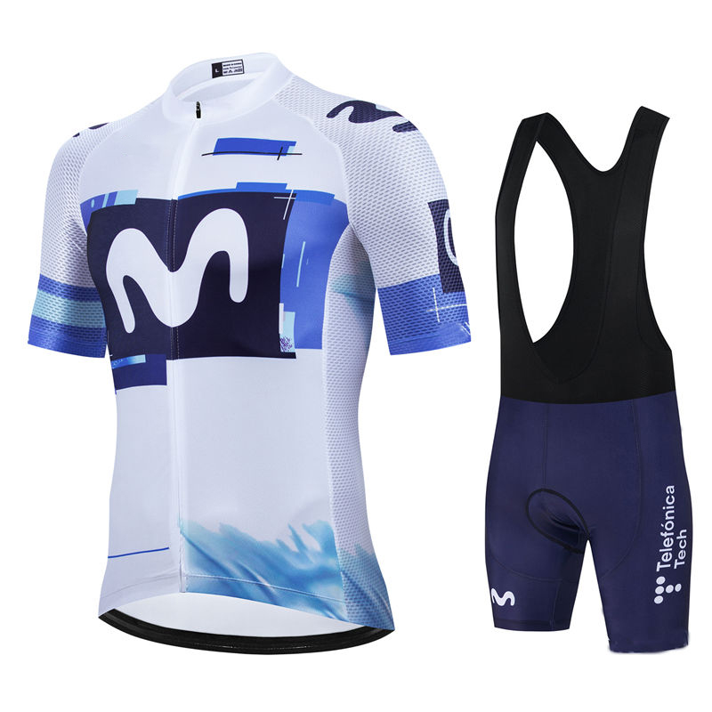 Cycling Gear Logo - Movistar Pro Team Yaz Bisiklet Forması