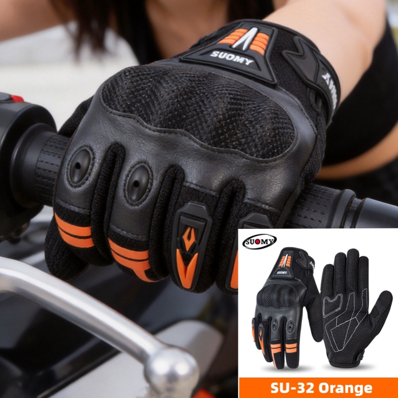 Xxl Cycling Gear - SUOMY Yazlık Motosiklet Eldivenleri Tam Parmak