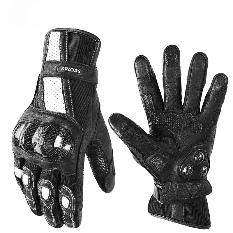 Xxl Cycling Gear - Suomy Kadınlar için motosiklet eldivenleri Deri