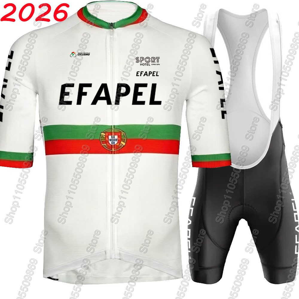Portekiz 2026 Efapel Takımı Bi - Cycling Gear Logo incelemesi ve fiyatı