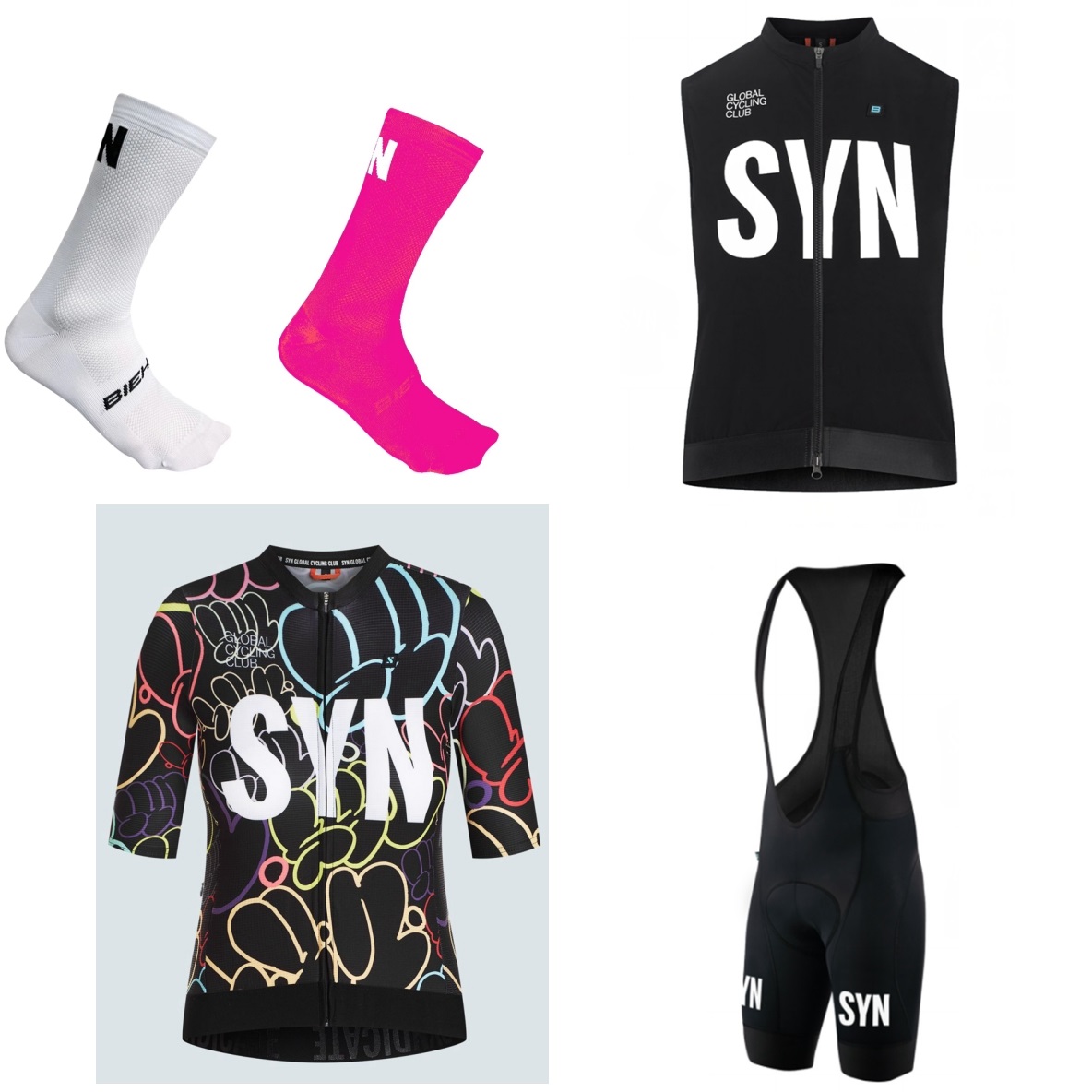 SYN Kadın Kısa Kollu Beyaz Bis - Cycling Gear Ladies incelemesi ve fiyatı